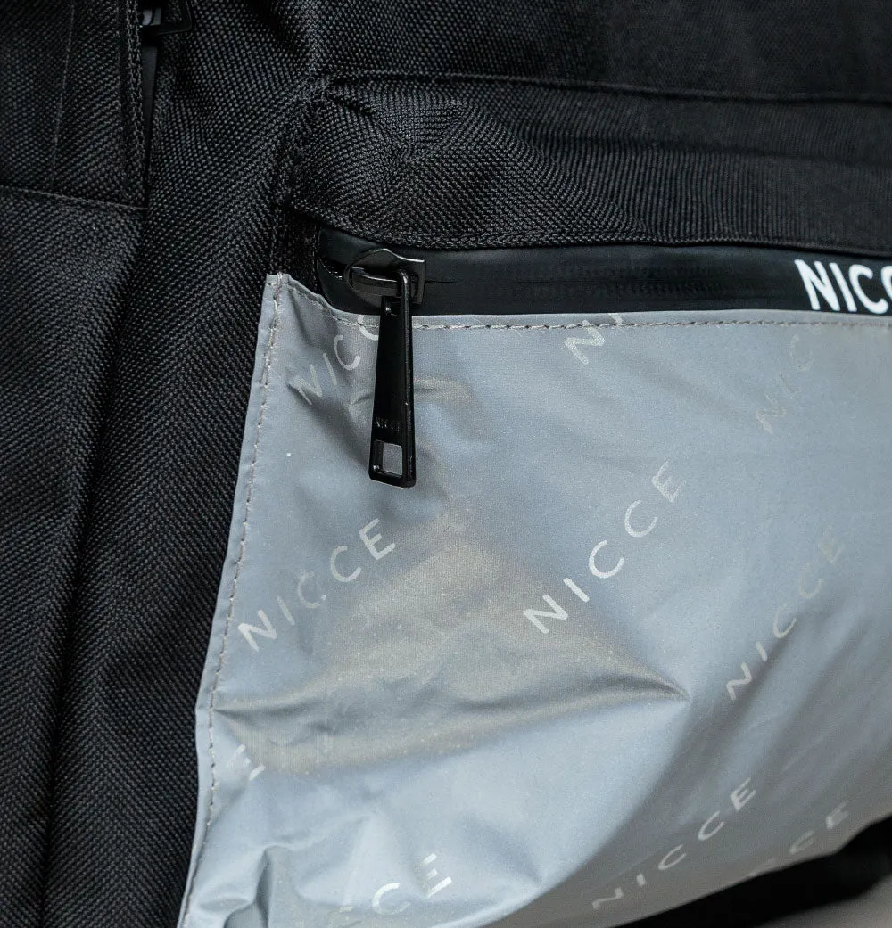 Nicce Airon Backpack & Pencil Case Black/Reflective