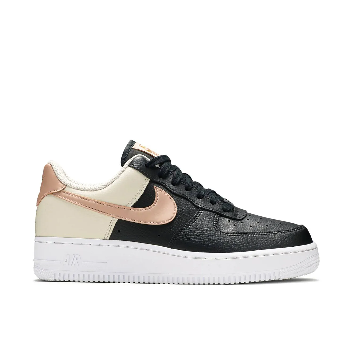 Nike Air Force 1 07 Black Bronze Womens | CU5311-001 | Laced