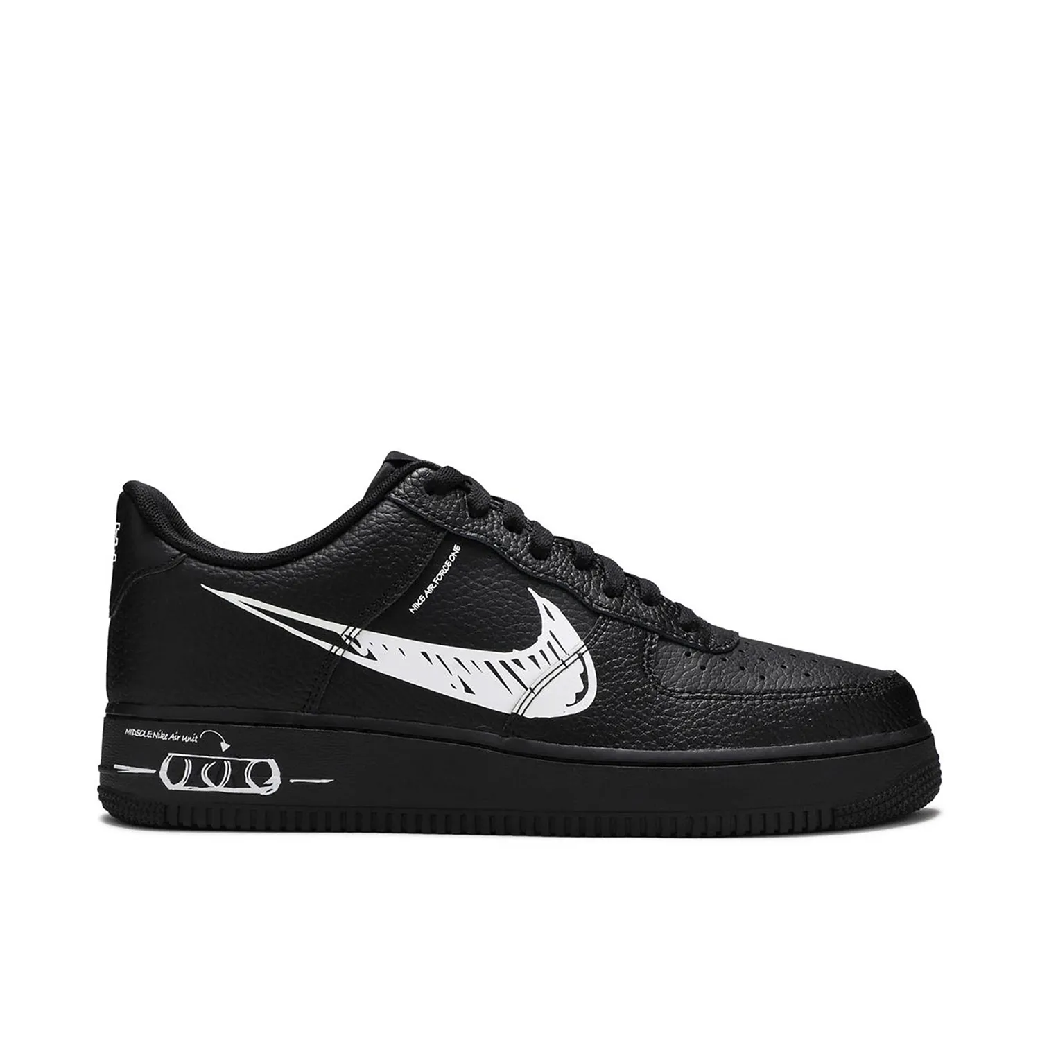 Nike Air Force 1 Low Sketch Black | CW7581-001 | Laced