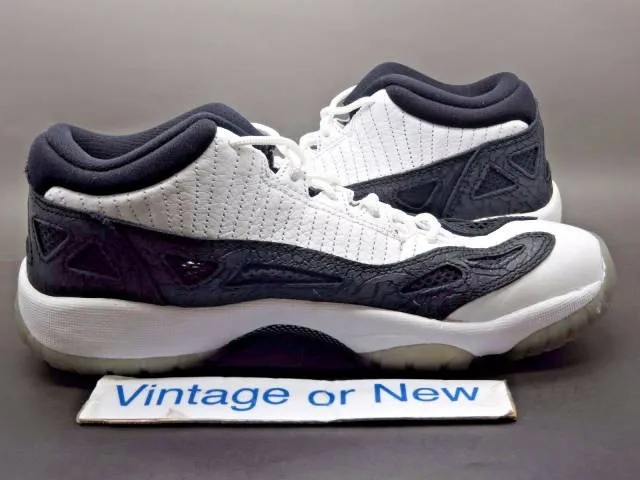 Nike Air Jordan XI 11 IE Low White Black Retro GS 2011 s...