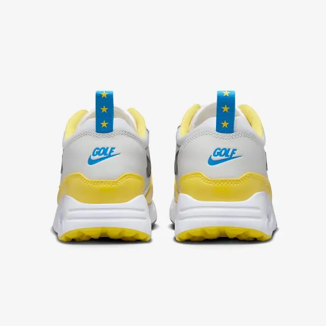 Nike air max 1 '86 og golf (big bubble solheim cup/ white/ obsidian/ tour yellow/ photo blue/ photon