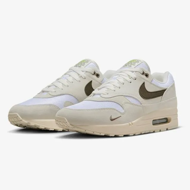 Nike air max 1 (ironstone/ sail/ ironstone white/ rattan/ grey/ dark brown) men us 8-13 dz4494-100