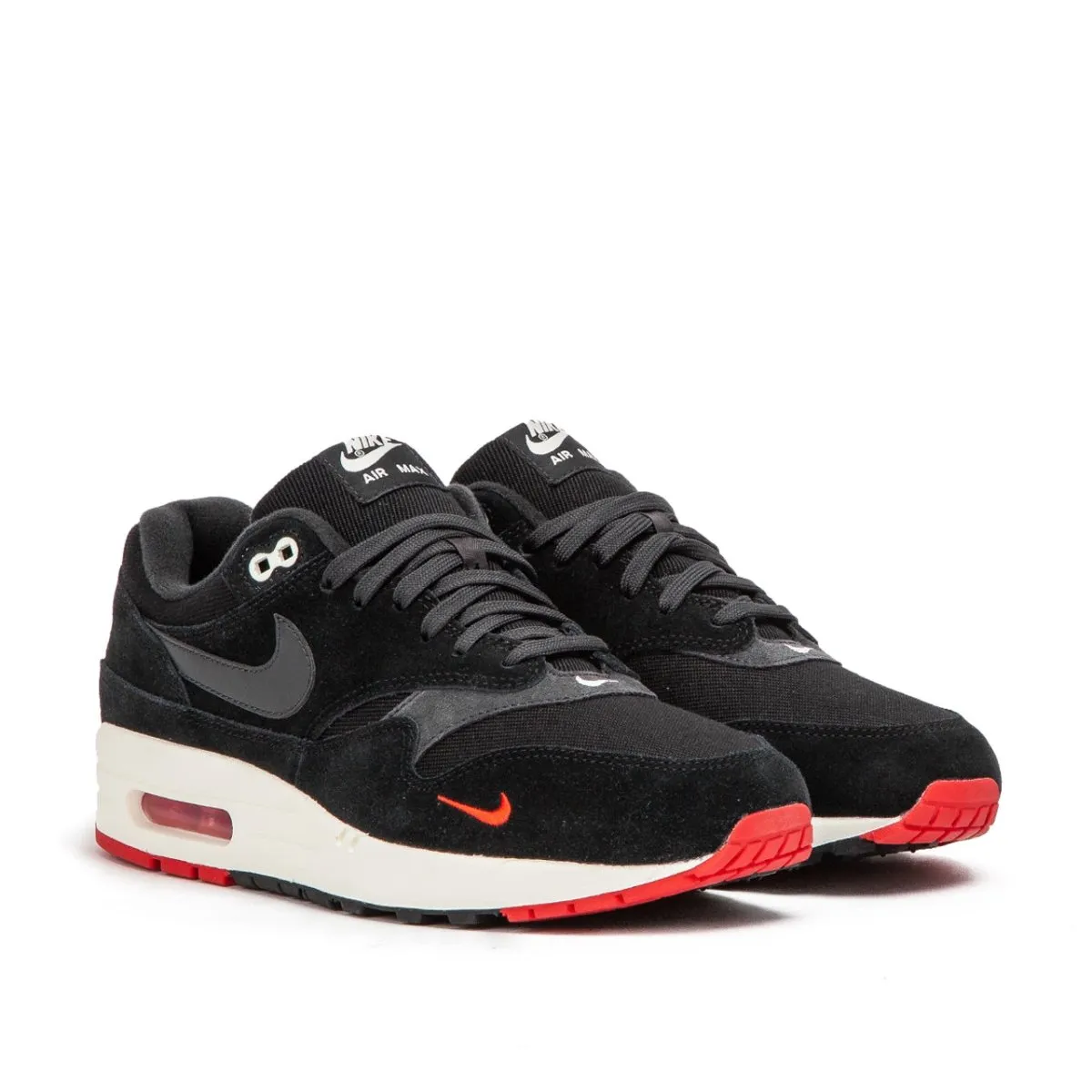 Nike Air Max 1 Premium ''Mini Swoosh Pack'' (Black / Red)