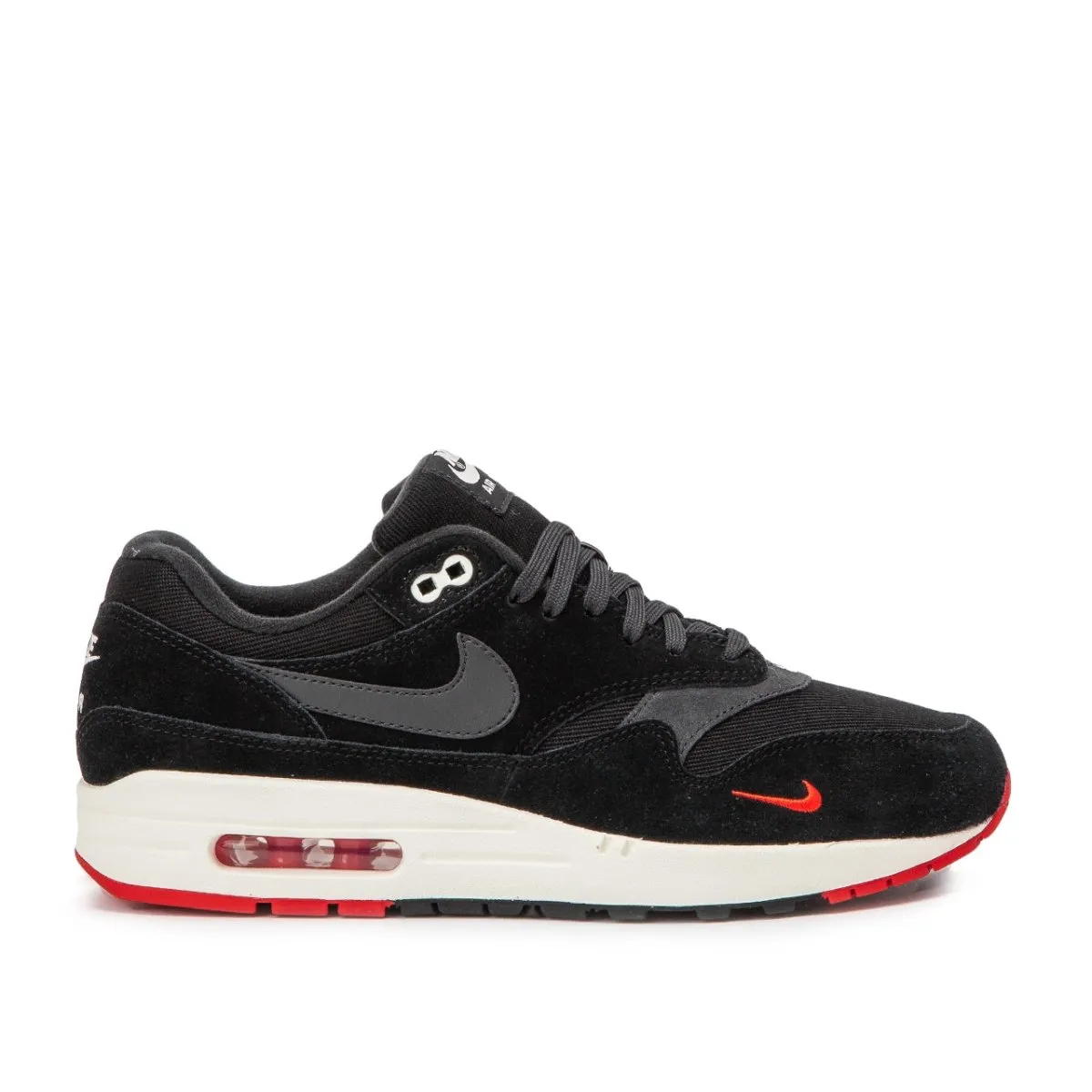 Nike Air Max 1 Premium ''Mini Swoosh Pack'' (Black / Red)