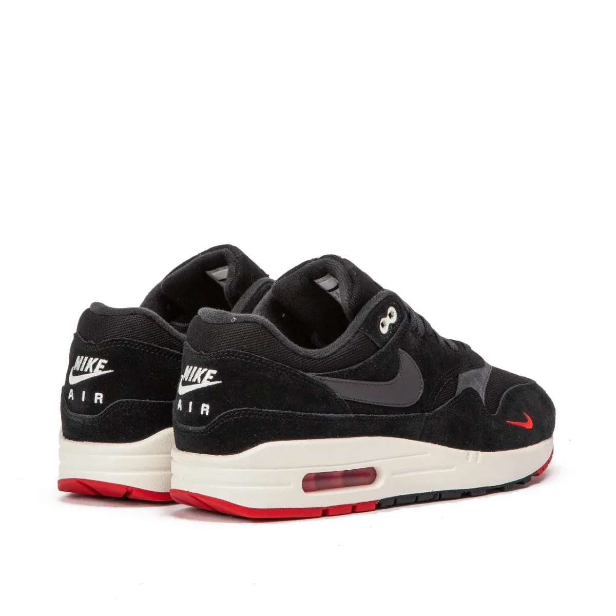 Nike Air Max 1 Premium ''Mini Swoosh Pack'' (Black / Red)