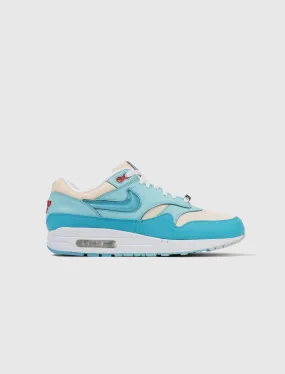 NIKE AIR MAX 1 PUERTO RICO DAY BLUE GALE   BLUE