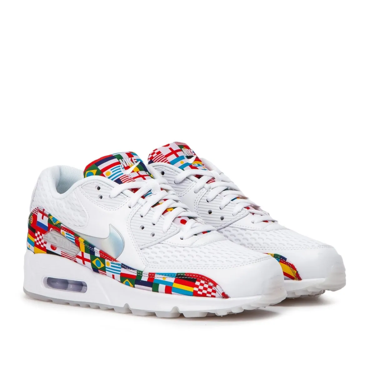 Nike Air Max 90 NIC QS 'International Flag Pack' (White / Multi)