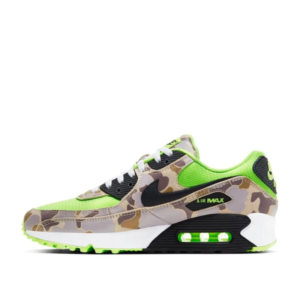 Nike Air Max 90 SP 'Volt Duck Camo' (Neon Green / Beige)