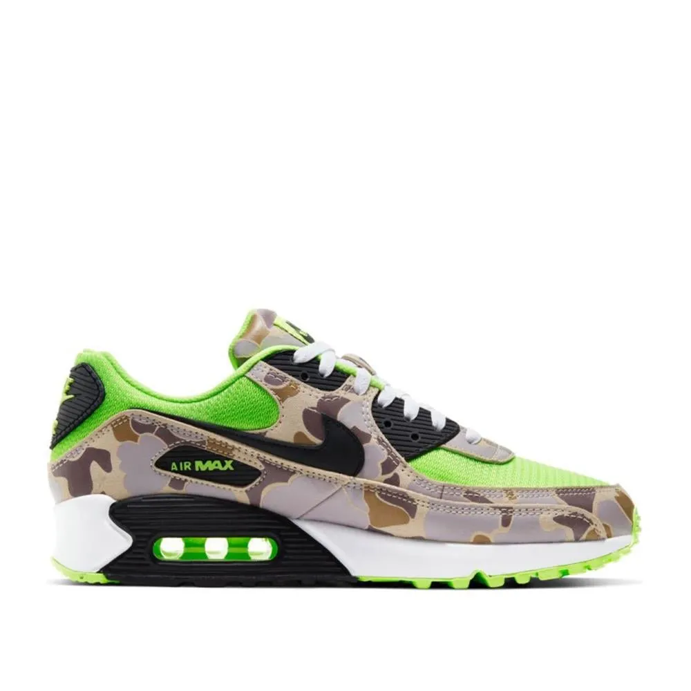 Nike Air Max 90 SP 'Volt Duck Camo' (Neon Green / Beige)