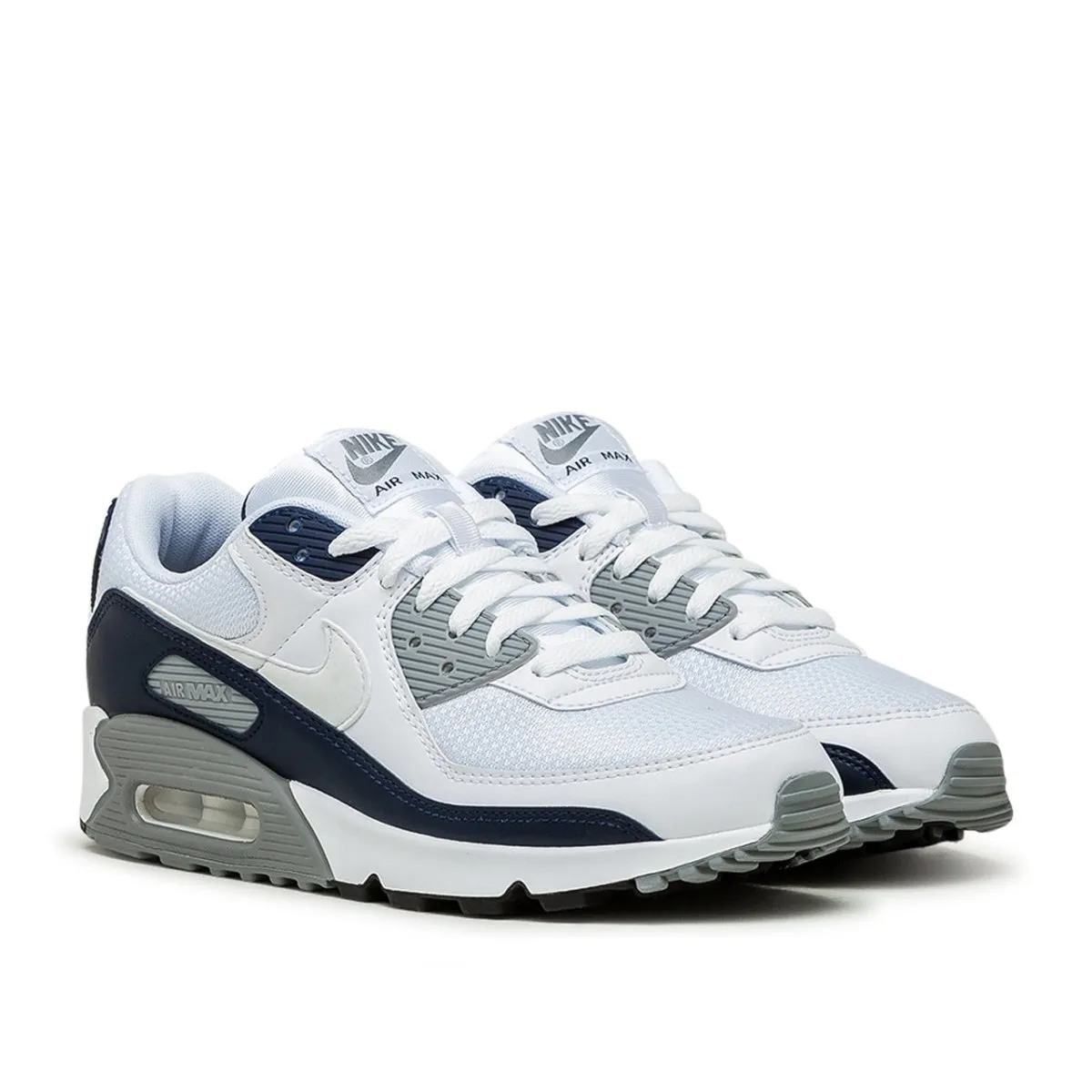 Nike Air Max 90 (White / Grey / Dark Navy)