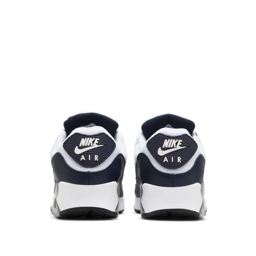 Nike Air Max 90 (White / Grey / Dark Navy)