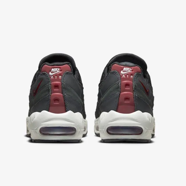 Nike air max 95 (grey team red/ anthracite/ team red/ summit white/ black) men us 8-13 dq3982-001