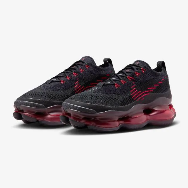 Nike air max scorpion flyknit (bred/ black/ black/ university red/ university red) men us 8-13 dj470