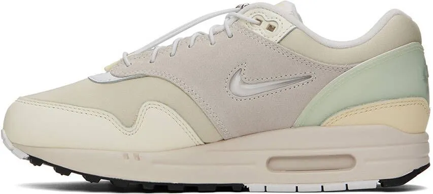 Nike Beige & Off-White Air Max 1 Premium Sneakers