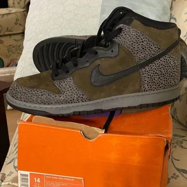 Nike dunk 14 safari hi 2004