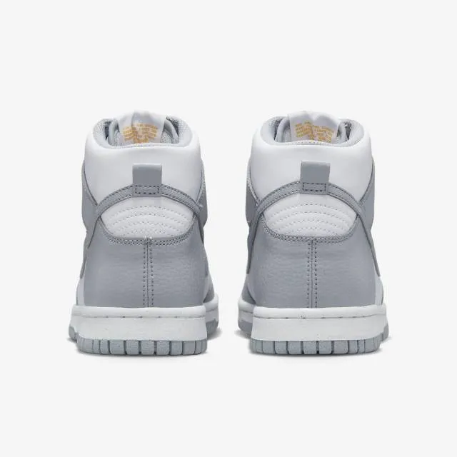 Nike dunk high next nature gs (wolf grey marigold/ wolf grey/ wolf grey/ white) big kids 3.5y-7y fd9