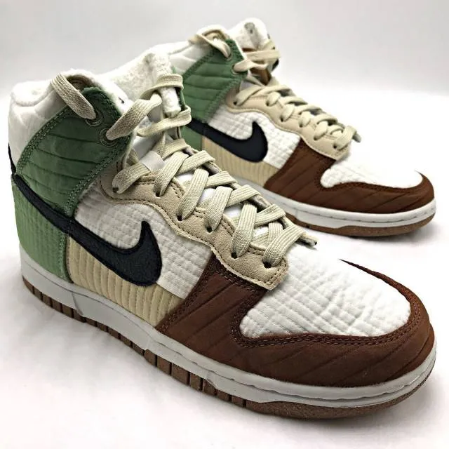 Nike dunk high wmns next nature summit white rattan