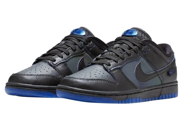 Nike dunk low black game royal