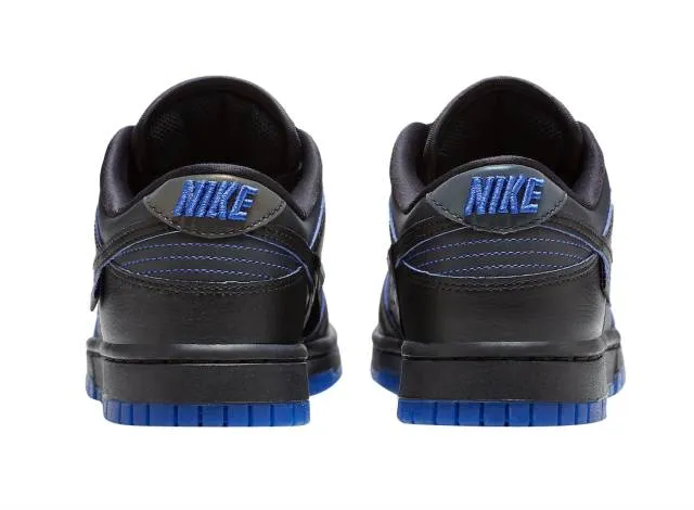 Nike dunk low black game royal