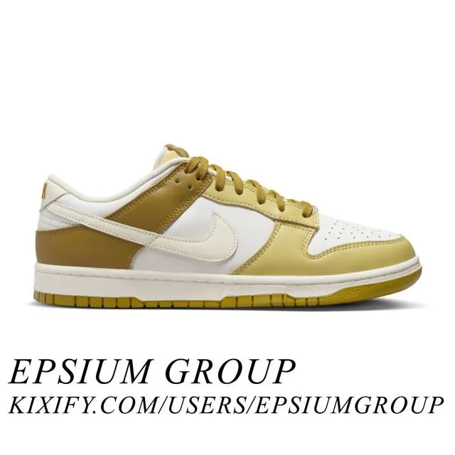 Nike dunk low (bronzine/ saturn gold/ sail/ coconut milk) men us 8-13 fz4042-716