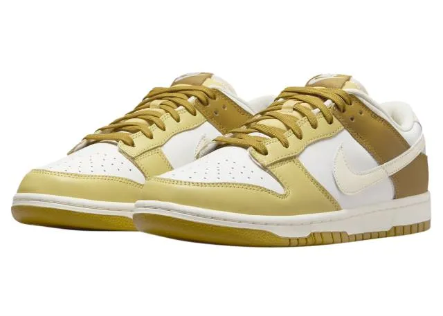 Nike dunk low (bronzine/ saturn gold/ sail/ coconut milk) men us 8-13 fz4042-716