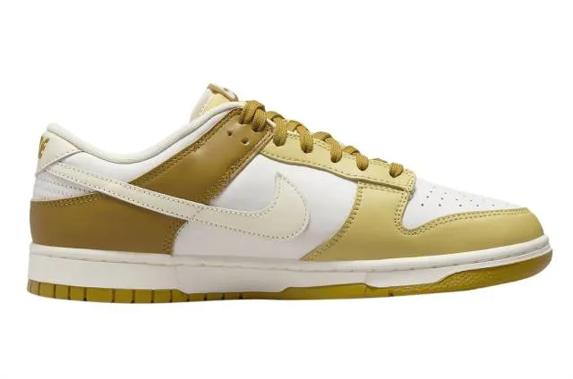 Nike dunk low (bronzine/ saturn gold/ sail/ coconut milk) men us 8-13 fz4042-716