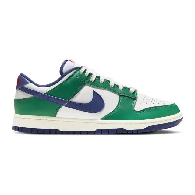 Nike dunk low (gorge green deep royal/ white/ gorge green/ deep royal blue/ sail) men us 8-13 fq6849