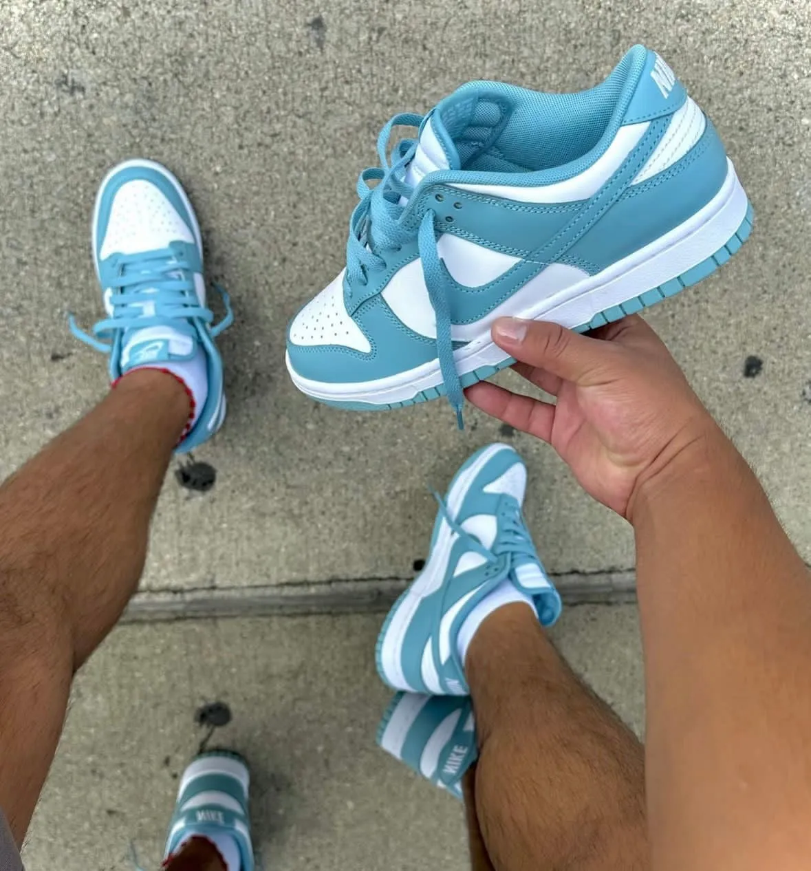 NIKE DUNK LOW ICE BLUE