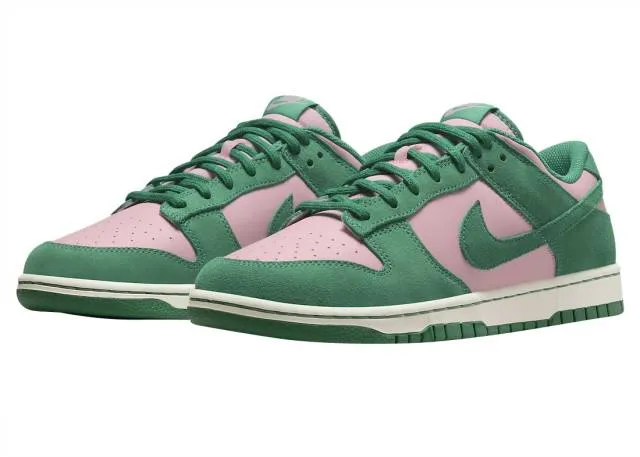 Nike dunk low medium soft pink malachite