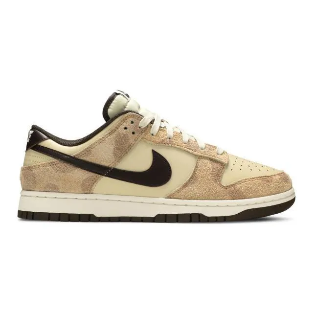 Nike dunk low premium (animal pack cheetah/ brown/ beach/ baroque brown/ canvas/ sail) men us 8-13 d