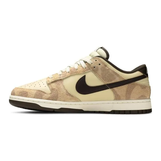 Nike dunk low premium (animal pack cheetah/ brown/ beach/ baroque brown/ canvas/ sail) men us 8-13 d