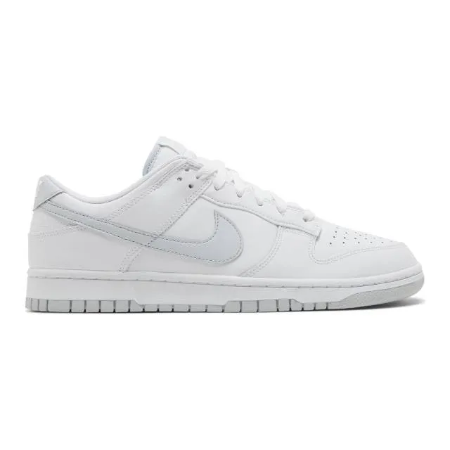 Nike dunk low retro (white pure platinum/ white/ pure platinum) men us 8-13 dv0831-101