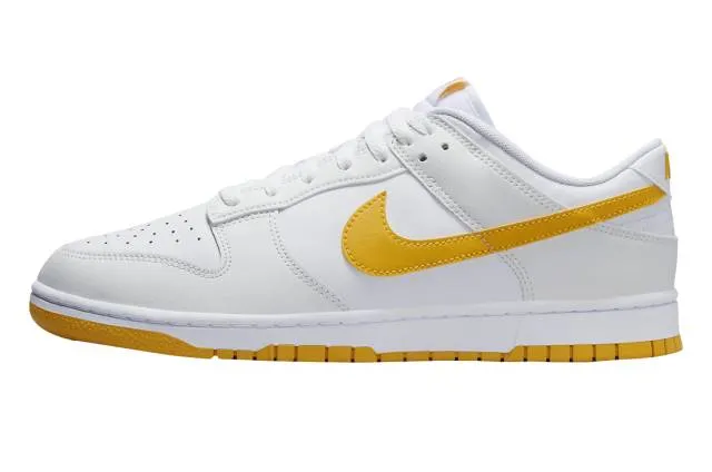 Nike dunk low university gold