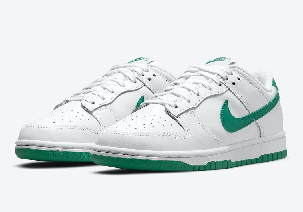 Nike Dunk Low White Green Noise (W)