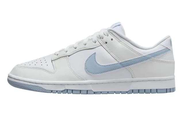 Nike dunk low (white light armory blue/ white/ summit white/ light armory blue) men us 8-13 dv0831-109