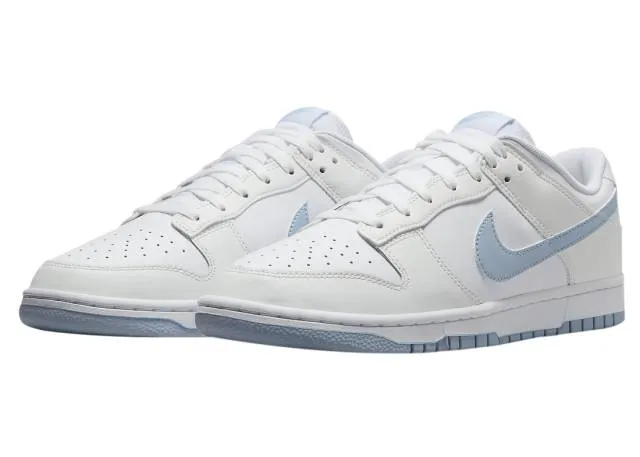 Nike dunk low (white light armory blue/ white/ summit white/ light armory blue) men us 8-13 dv0831-109