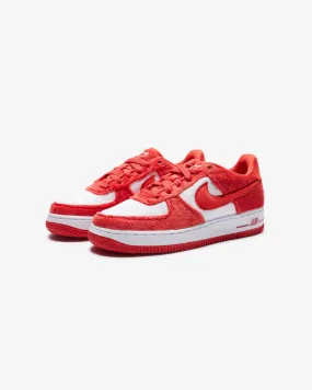 NIKE GS AIR FORCE 1 - FIRERED/ LTCRIMSON/ PINKFOAM