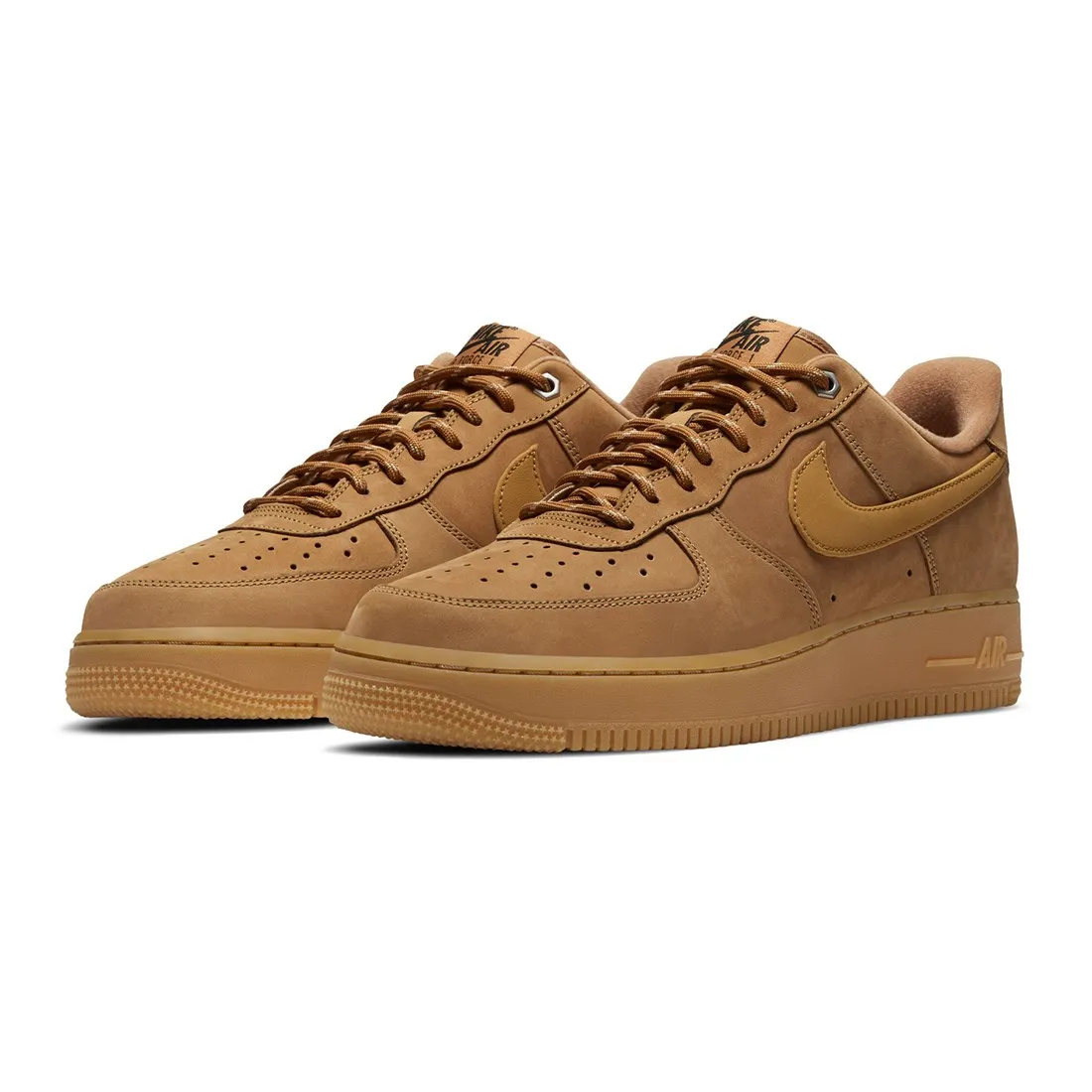 Nike Men Air Force 1 07 Wb (flax / wheat-gum light brown-black)