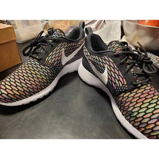 Nike Roshe Run Multicolor Black White Custom Air Max 1 9...