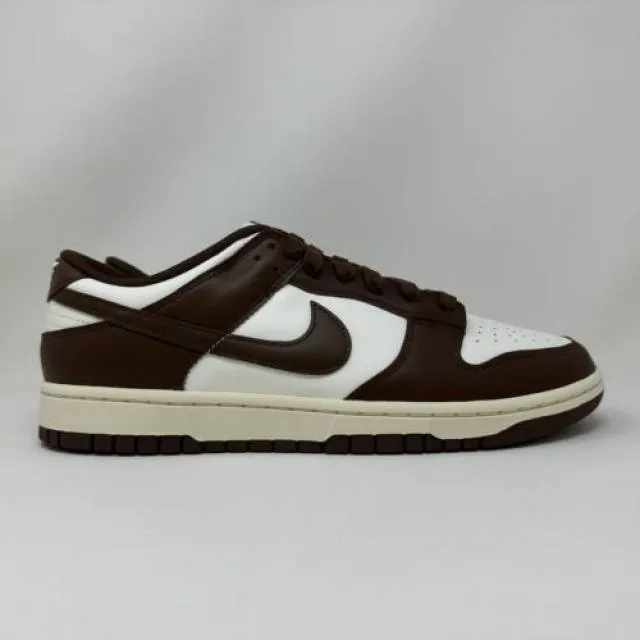 Nike w dunk low cacao wow brown white women's size 12 men's size 10.5 dd1503-124