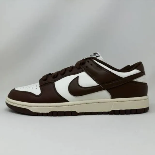 Nike w dunk low cacao wow brown white women's size 12 men's size 10.5 dd1503-124