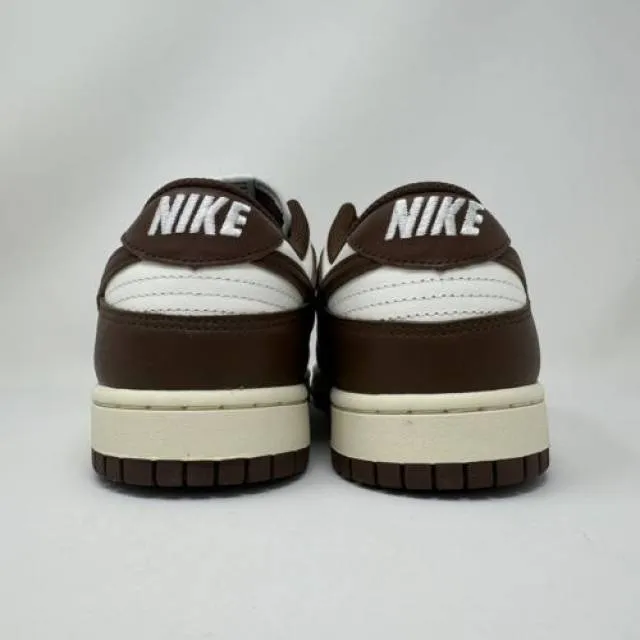 Nike w dunk low cacao wow brown white women's size 12 men's size 10.5 dd1503-124