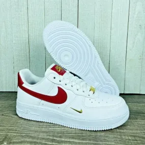 Nike WMNS Air Force 1 07 Essential White Gym Red