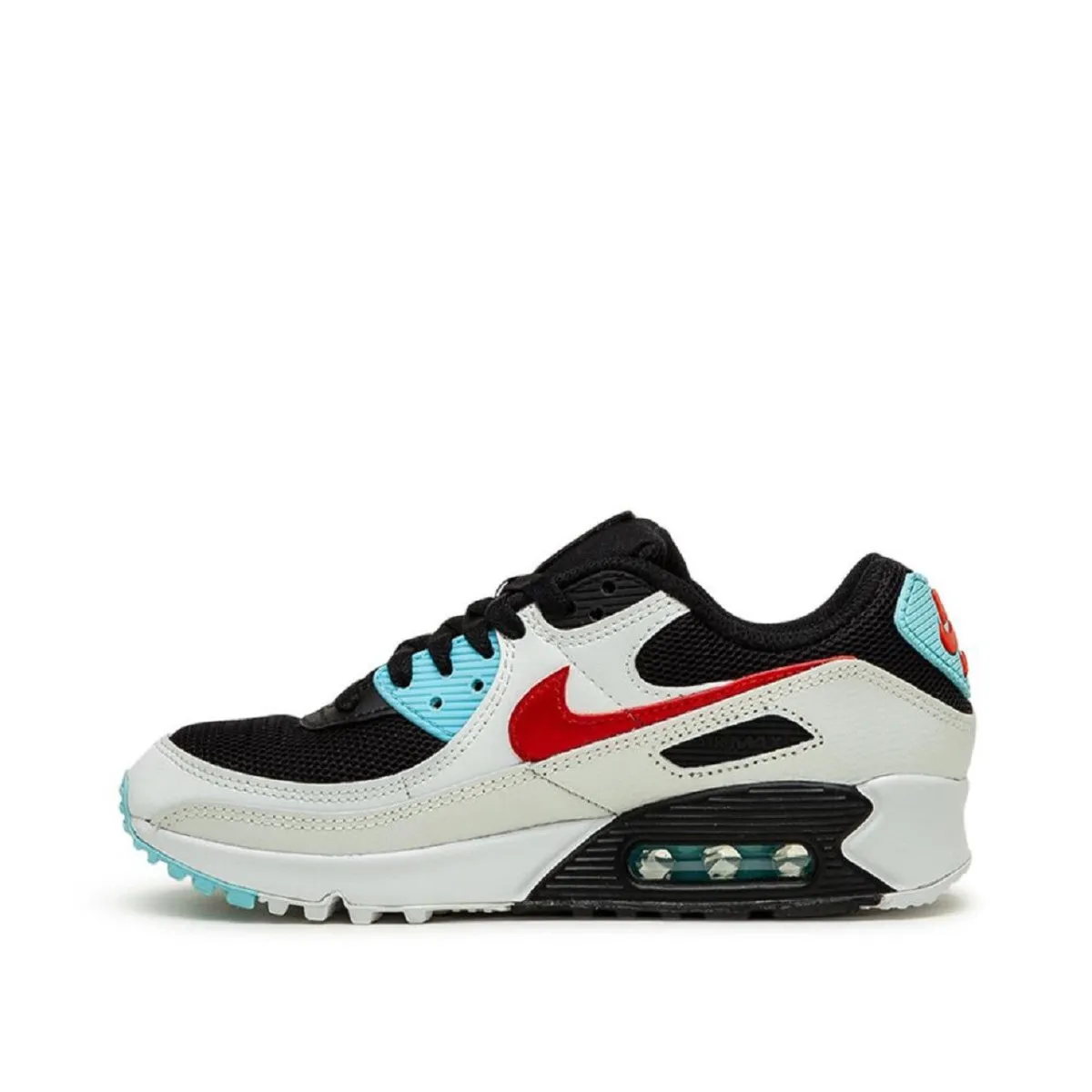 Nike WMNS Air Max 90 (White / Black / Red)