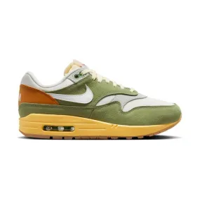 Nike women's air max 1 (design by japan/ green/ white/ orange/ gum brown) sizes 6-10 fd0395-386