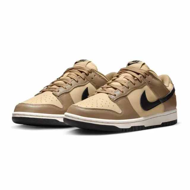 Nike women's dunk low (dark driftwood/ black/ sesame/ sail/