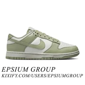 Nike women's dunk low next nature (olive aura/ sail/ coconut milk/ white) sizes 5-12 hf5384-300