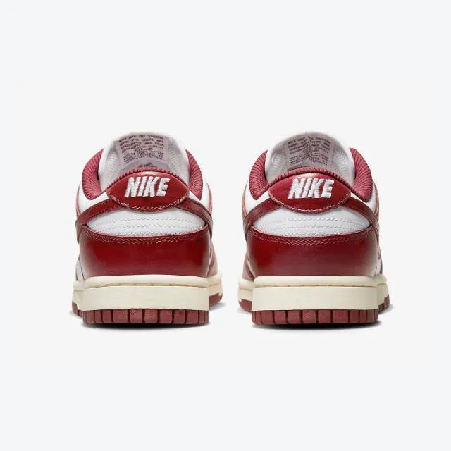 Nike women's dunk low premium (vintage red/ white/ team red/ coconut milk) sizes 6-10 fj4555-100