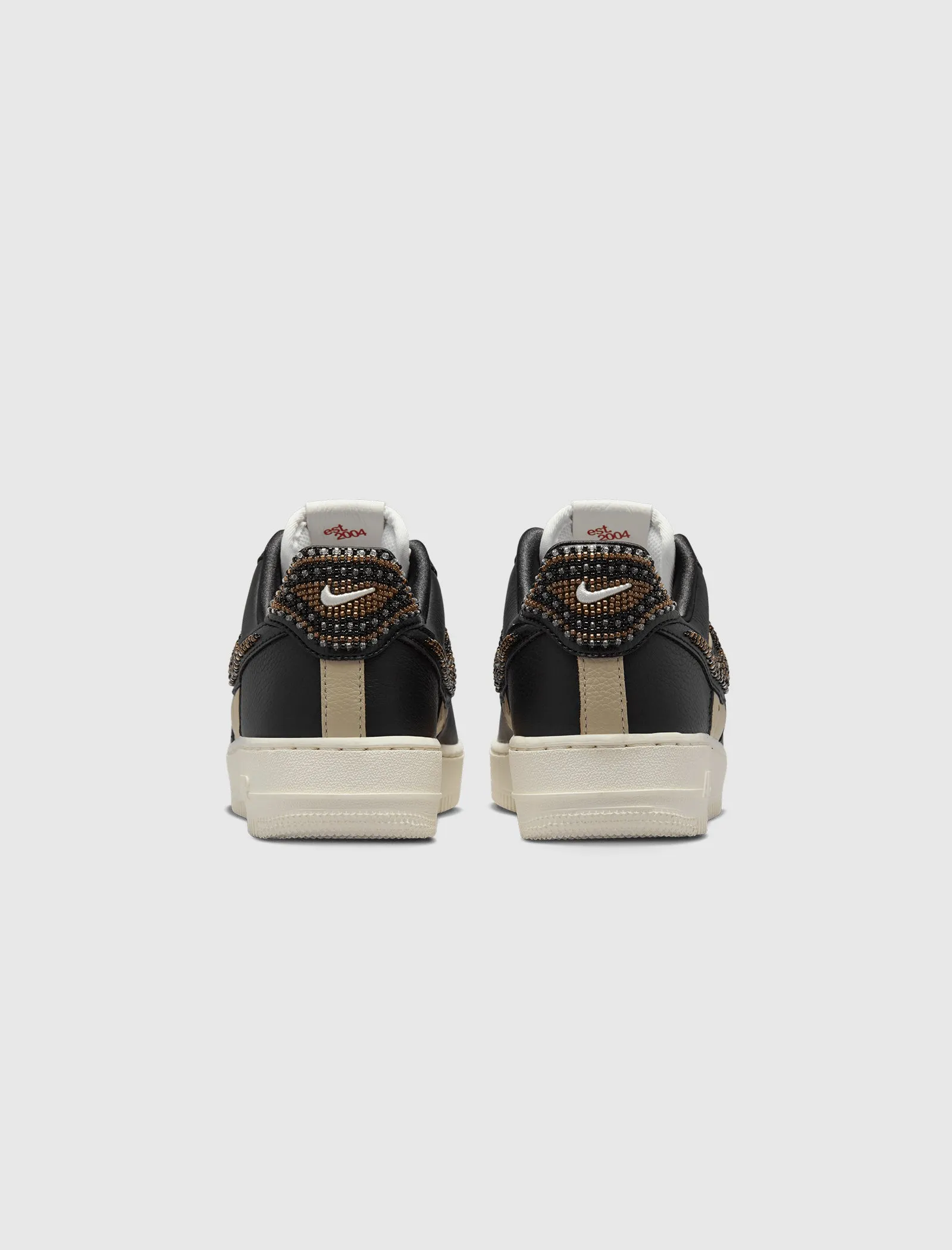 NIKE WOMEN'S PREMIUM GOODS X AIR FORCE 1 LOW   BLACK