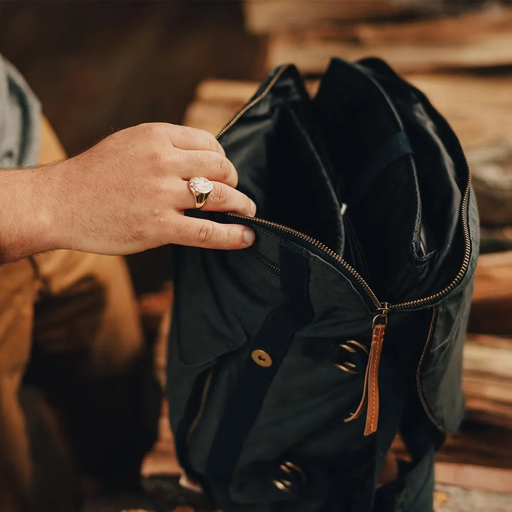 Normal Topside Leather Backpack